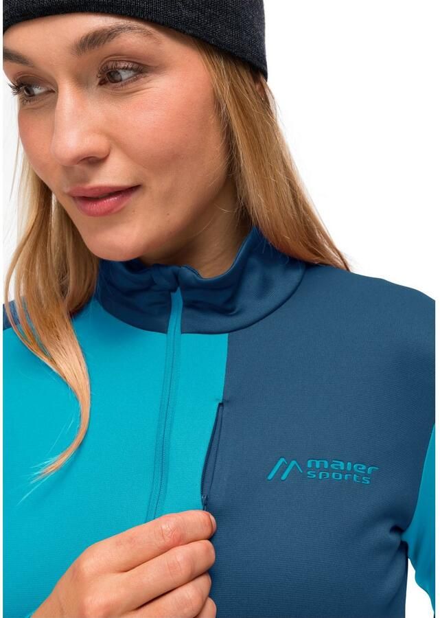 Maier Sports Fleecejack Purga Jacket Dames midlayer fleece met opgeruwde binnenkant - Foto 2