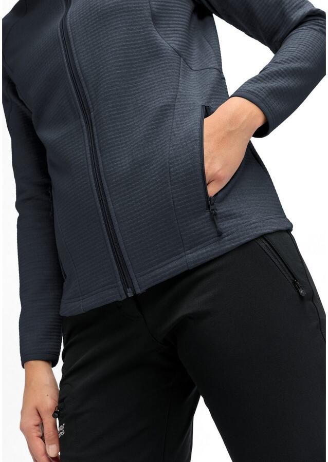 Maier Sports Fleecejack Tesila Hood W Dames midlayer ademend snel drogend full-zip regular fit - Foto 2