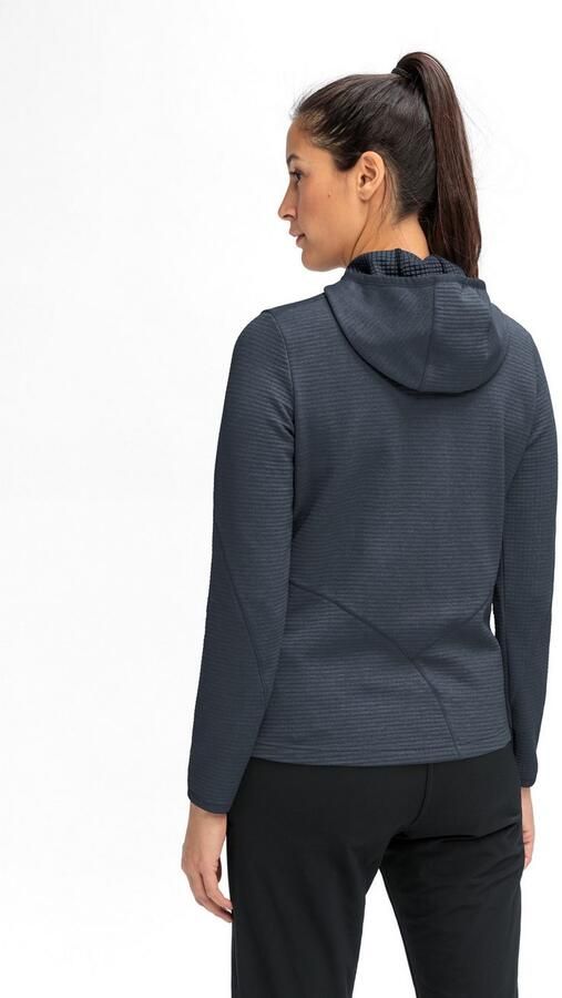 Maier Sports Fleecejack Tesila Hood W Dames midlayer ademend snel drogend full-zip regular fit - Foto 3