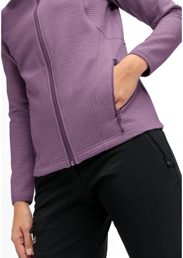 Maier Sports Fleecejack Tesila Hood W Dames midlayer ademend snel drogend full-zip regular fit - Foto 5