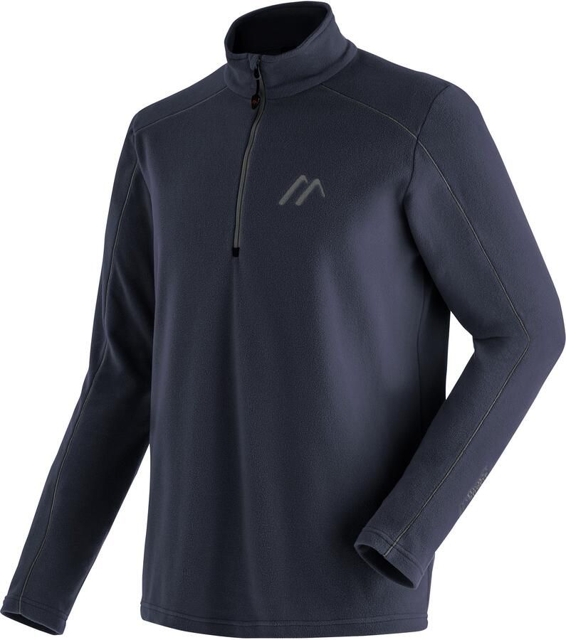 Maier Sports Fleecetrui Dennis Heren fleece functionele midlayer half-zip regular fit