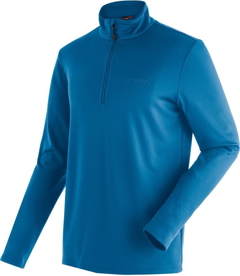 Maier Sports Fleecetrui Felix Heren fleece functionele midlayer half-zip regular fit - Foto 3