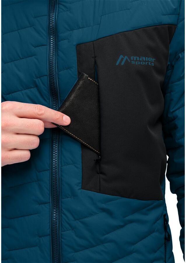 Maier Sports Functioneel jack Donovaly M Heren outdoorjas Primaloft jas met 3 ritszakken en capuchon - Foto 2