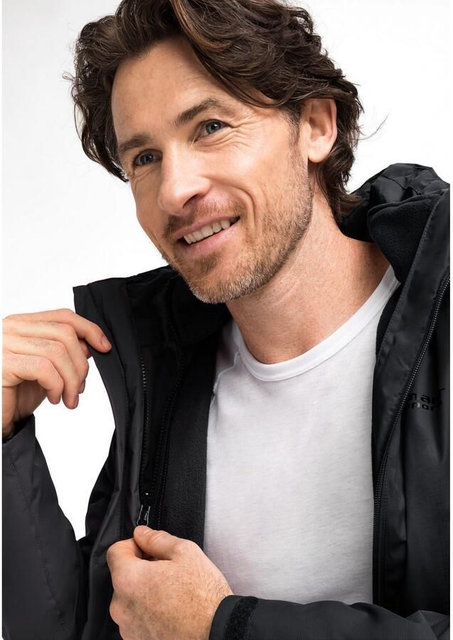 Maier Sports Functioneel jack Gregale DJ M Herenwandeljack waterdicht outdoorjack met capuchon - Foto 3