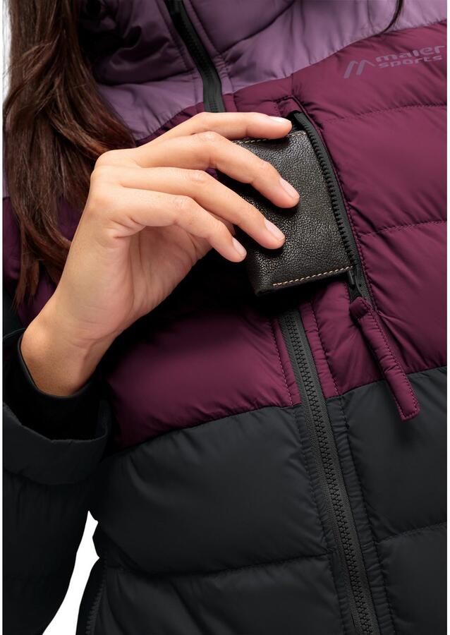 Maier Sports Functioneel jack Lomnica W Dames outdoorjas Primaloft-jas met ritszakken en capuchon - Foto 2