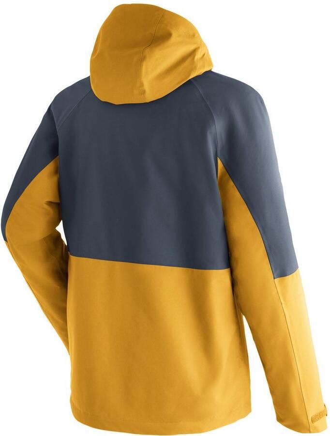 Maier Sports Functioneel jack Metor Move M Heren outdoorjas waterdicht ritszakken capuchon