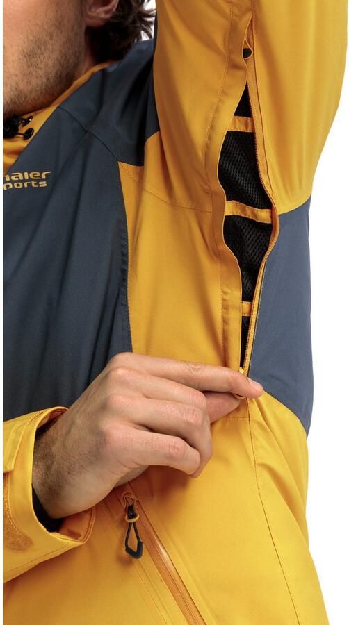 Maier Sports Functioneel jack Metor Move M Heren outdoorjas waterdicht ritszakken capuchon - Foto 6