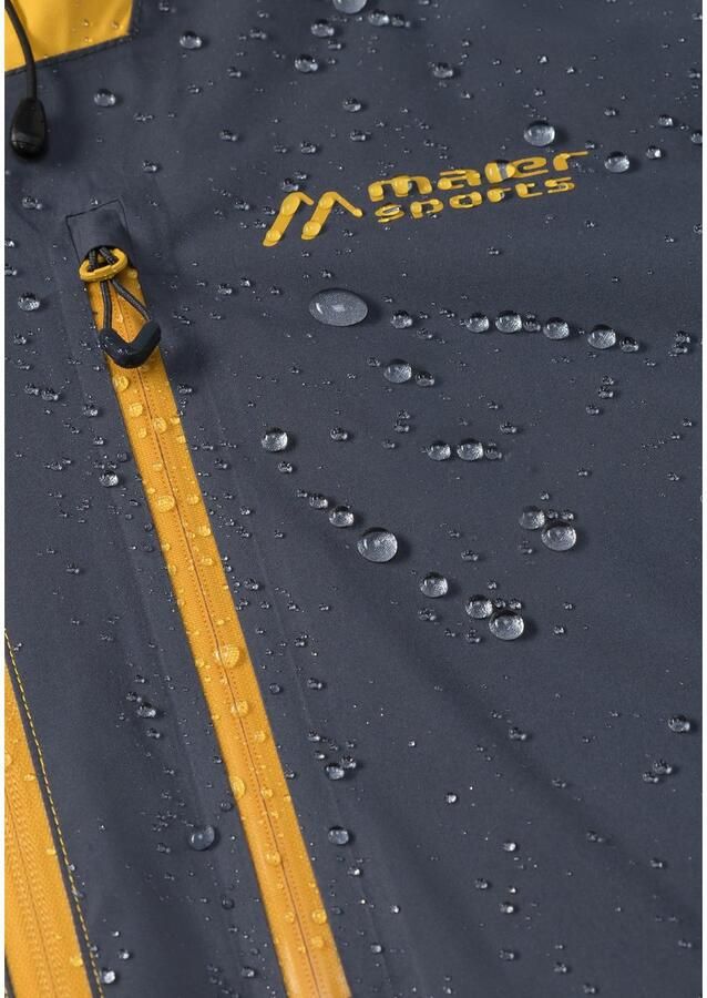 Maier Sports Functioneel jack Metor Move M Heren outdoorjas waterdicht ritszakken capuchon - Foto 2