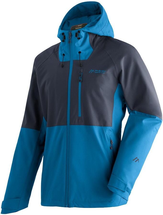 Maier Sports Functioneel jack Metor Move M Heren outdoorjas waterdicht ritszakken capuchon - Foto 3