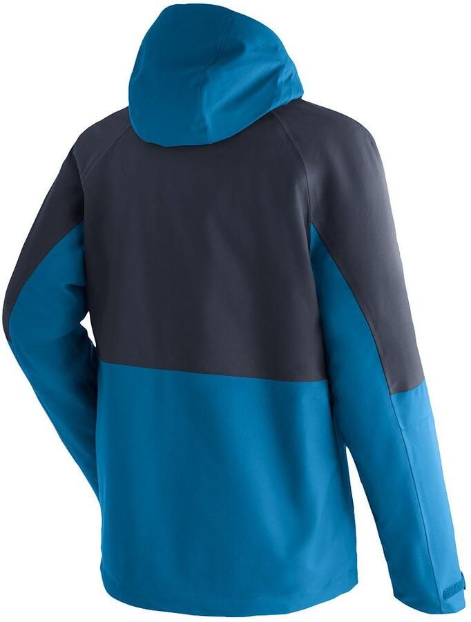 Maier Sports Functioneel jack Metor Move M Heren outdoorjas waterdicht ritszakken capuchon