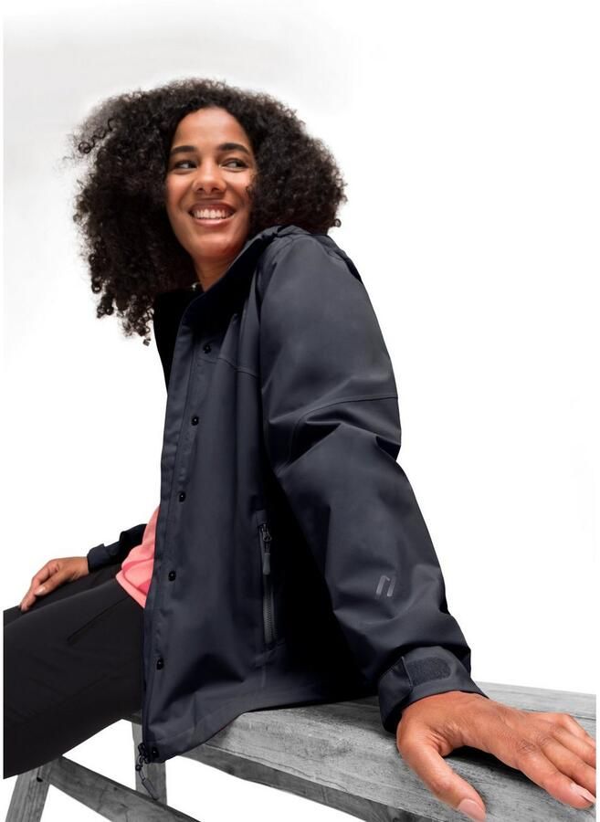 Maier Sports Functioneel jack Metor rec W Dames Regenjas weerbestendige Outdoorjas waterdicht Reg. Fit - Foto 2