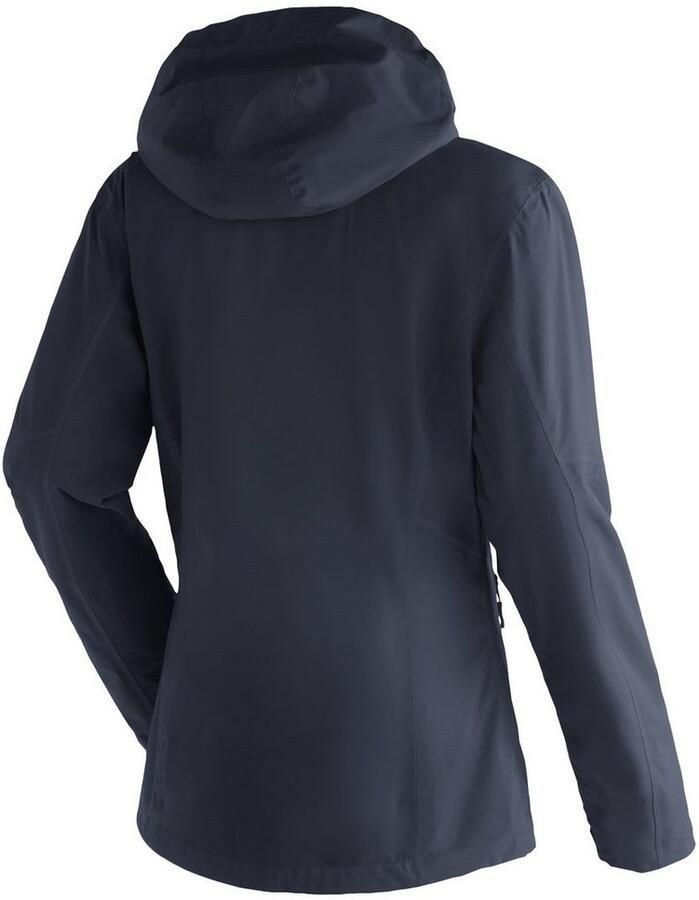Maier Sports Functioneel jack Metor rec W Dames Regenjas weerbestendige Outdoorjas waterdicht Reg. Fit