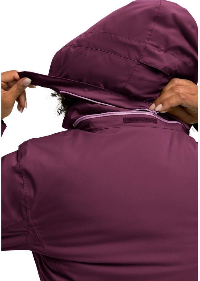 Maier Sports Regenjack Metor Therm Rec W Dames Regenjas gewatteerde Outdoorjas waterdicht Reg. Fit - Foto 2