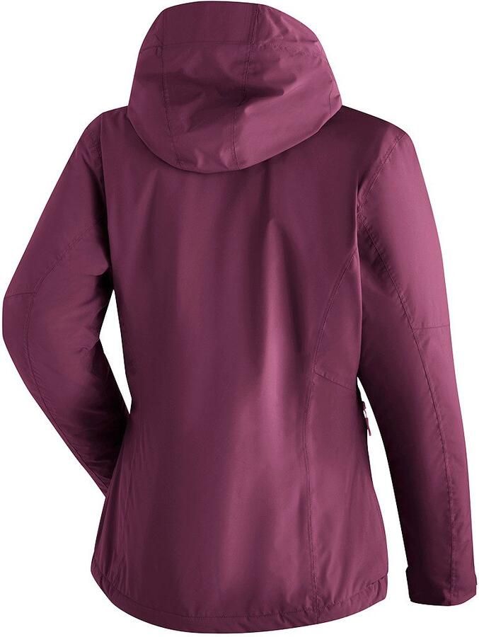 Maier Sports Regenjack Metor Therm Rec W Dames Regenjas gewatteerde Outdoorjas waterdicht Reg. Fit