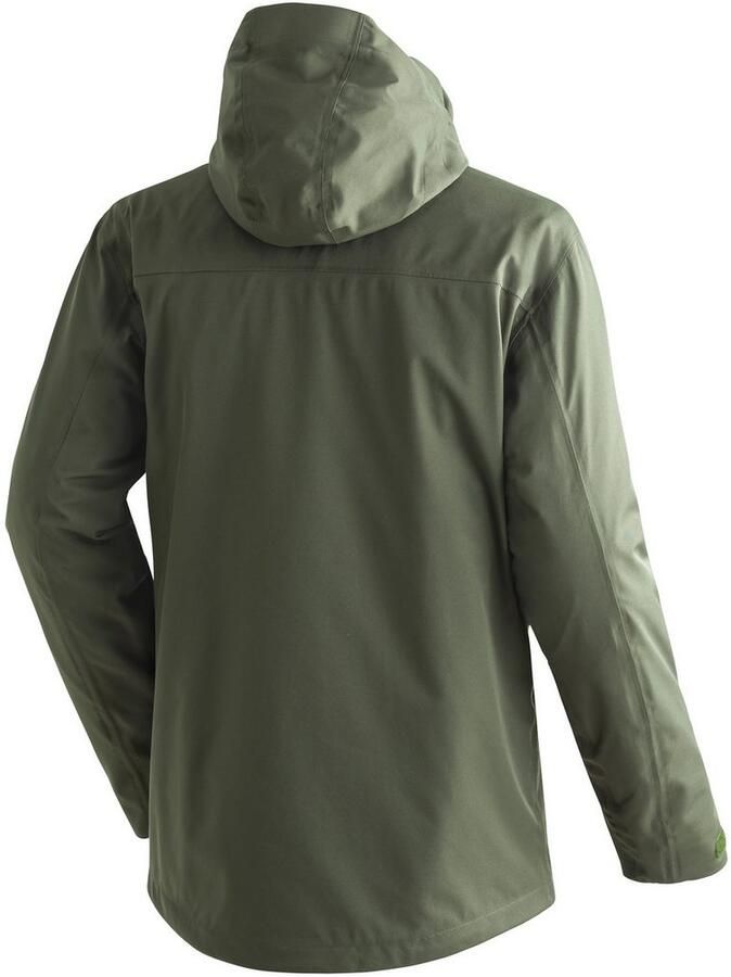 Maier Sports Winterjack Peyor 3in1 Heren regenjas gewatteerde winterjas wind- waterdicht reg. fit
