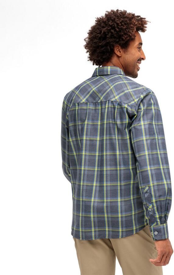 Maier Sports Functioneel shirt Claas Heren overhemd langarm geruit overhemd voor outdoor en vrije tijd - Foto 4