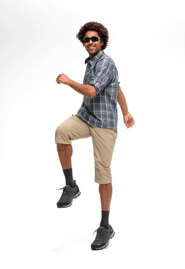 Maier Sports Functioneel shirt Claas Heren overhemd langarm geruit overhemd voor outdoor en vrije tijd - Foto 3