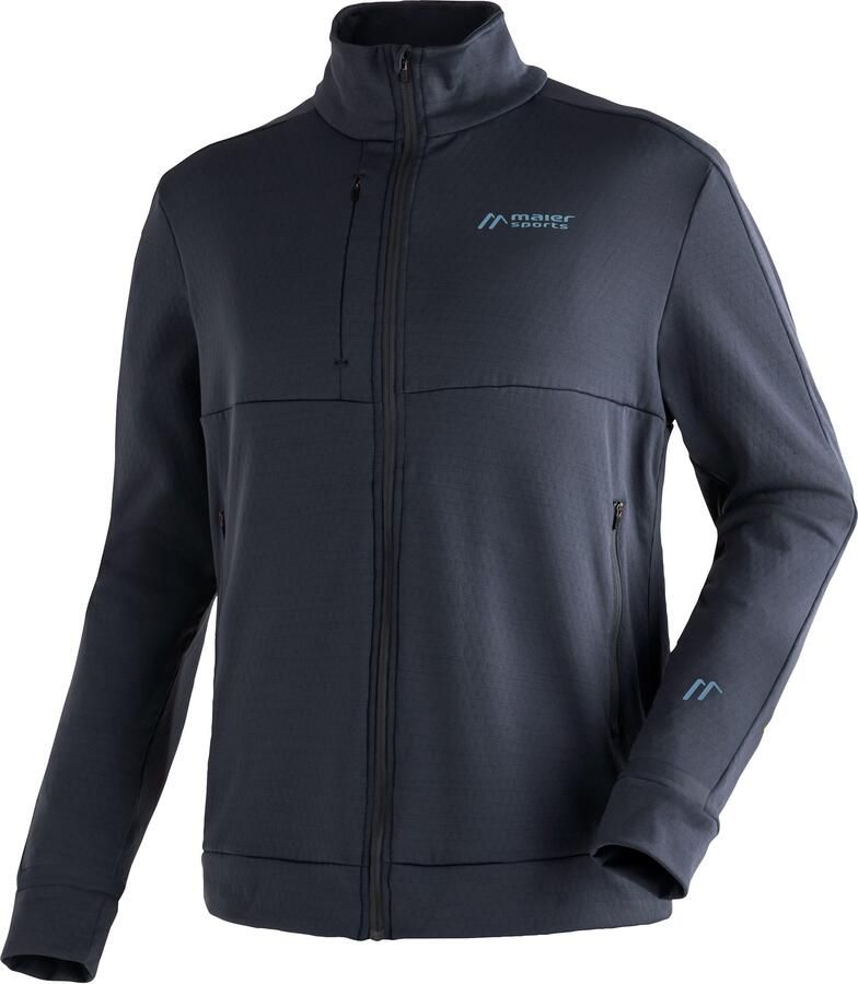 Maier Sports Functioneel shirt Granni M Heren midlayer-jack ademend en snel drogend fleece-jack - Foto 3