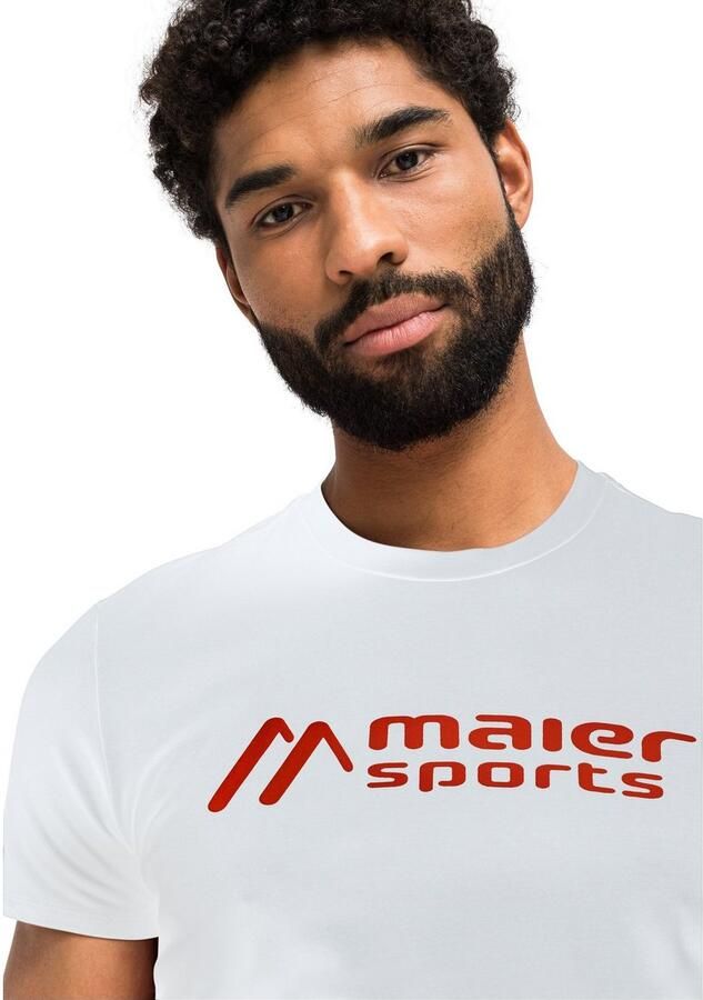 Maier Sports Functioneel shirt MS Tee M Veelzijdig shirt met ronde hals van elastisch materiaal - Foto 2