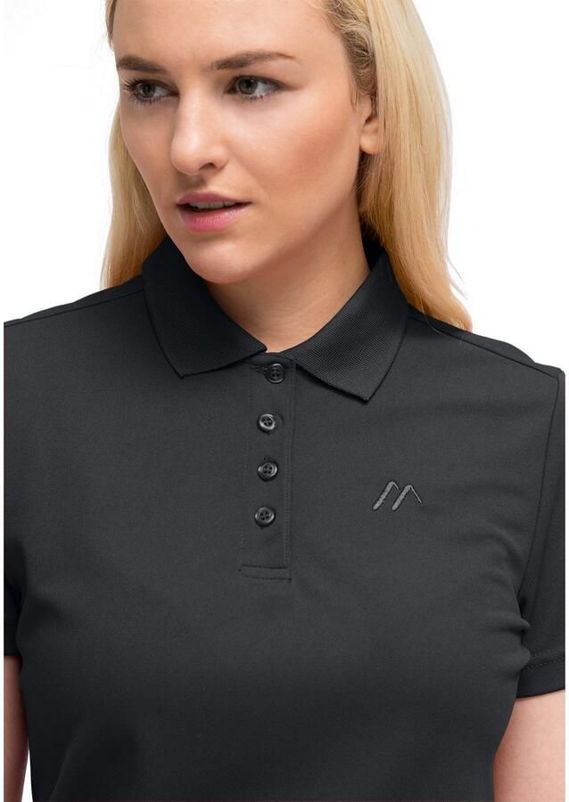 Maier Sports Functioneel shirt Ulrike Dames polo pique poloshirt snel drogend outdoor-shirt