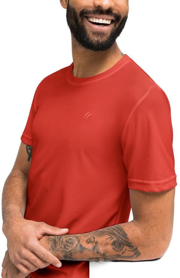 Maier Sports Functioneel shirt Walter Heren T-shirt ronde hals pique outdoor shirt snel drogend - Foto 2