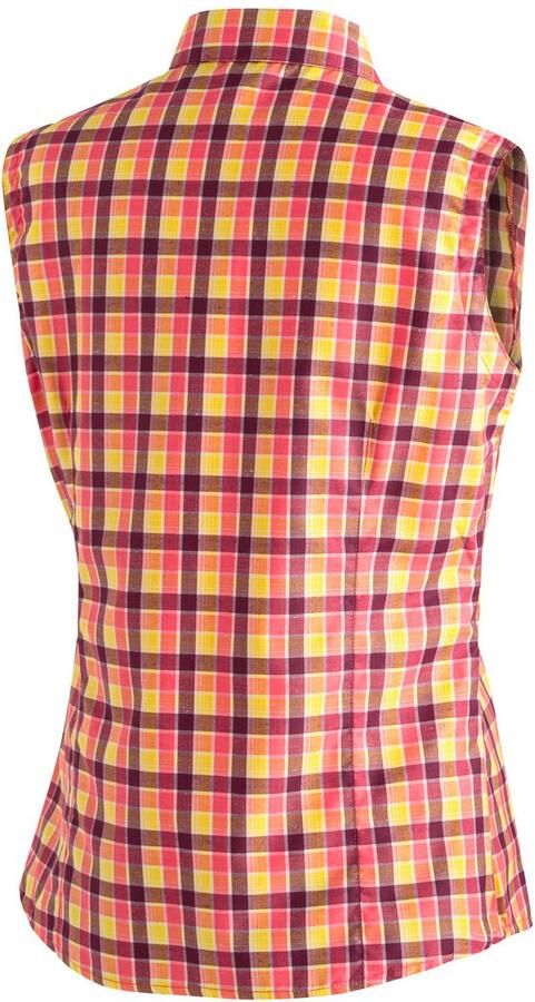 Maier Sports Functionele blouse Paloma Geruite mouwloze blouse voor wandelen reizen en vrije tijd - Foto 2