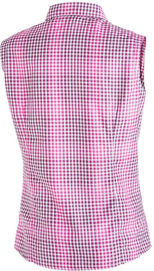 Maier Sports Functionele blouse Paloma Geruite mouwloze blouse voor wandelen reizen en vrije tijd - Foto 4