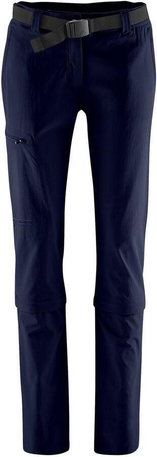 Maier Sports Functionele broek Arolla Dames wandelbroek afritsbare outdoorbroek 3 zakken regular fit