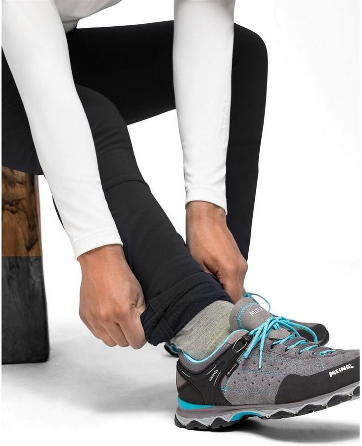 Maier Sports Functionele broek Helga slim warme dames outdoorbroek robuuste wandelbroek slim fit
