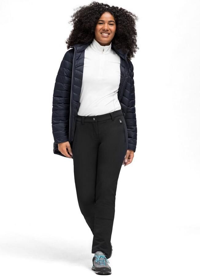 Maier Sports Functionele broek Helga slim warme dames outdoorbroek robuuste wandelbroek slim fit - Foto 2