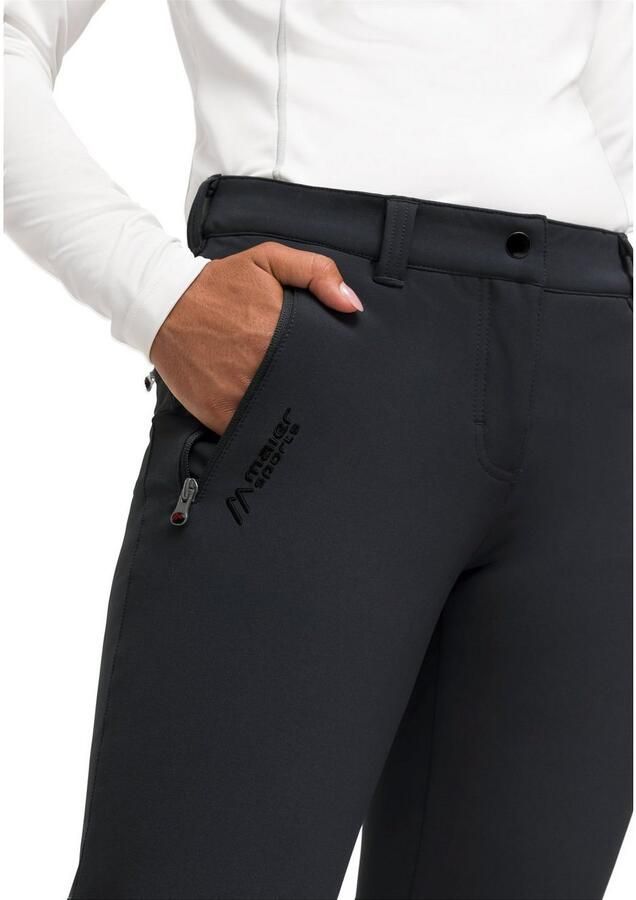 Maier Sports Functionele broek Helga slim warme dames outdoorbroek robuuste wandelbroek slim fit - Foto 3