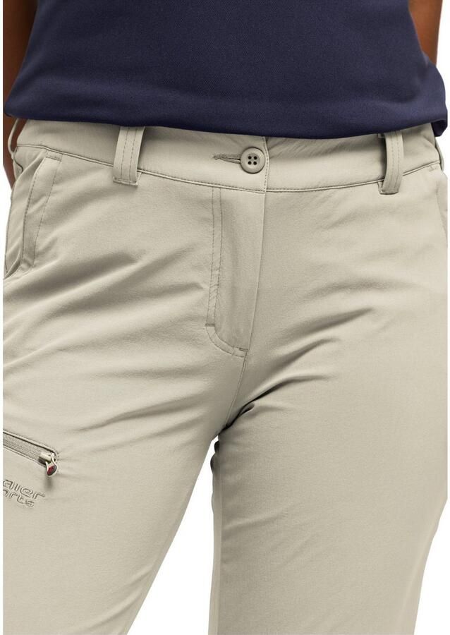 Maier Sports Functionele broek Inara slim Heren wandelbroek ademende outdoor-broek 4 zakken slim fit