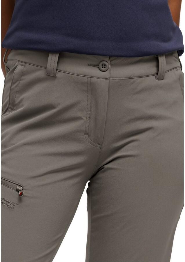 Maier Sports Functionele broek Inara slim Heren wandelbroek ademende outdoor-broek 4 zakken slim fit