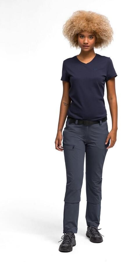 Maier Sports Functionele broek Inara slim Heren wandelbroek ademende outdoor-broek 4 zakken slim fit - Foto 4