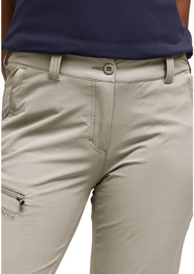 Maier Sports Functionele broek Inara slim Heren wandelbroek ademende outdoor-broek 4 zakken slim fit