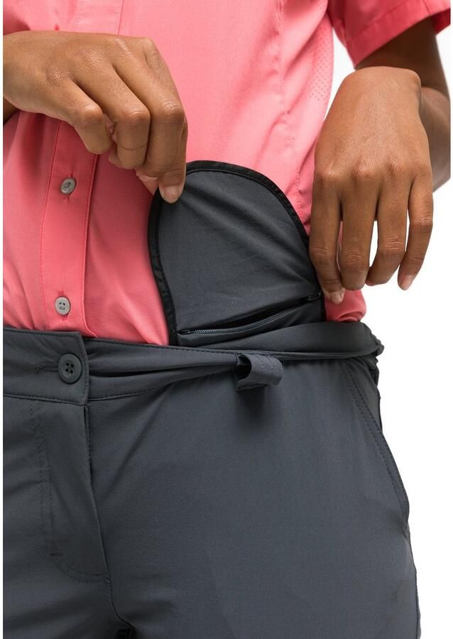 Maier Sports Functionele broek Inara slim zip Dames wandelbroek zipp-off outdoorbroek 4 zakken slim fit - Foto 2