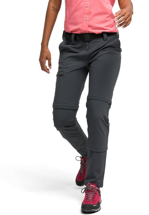 Maier Sports Functionele broek Inara slim zip Dames wandelbroek zipp-off outdoorbroek 4 zakken slim fit - Foto 4