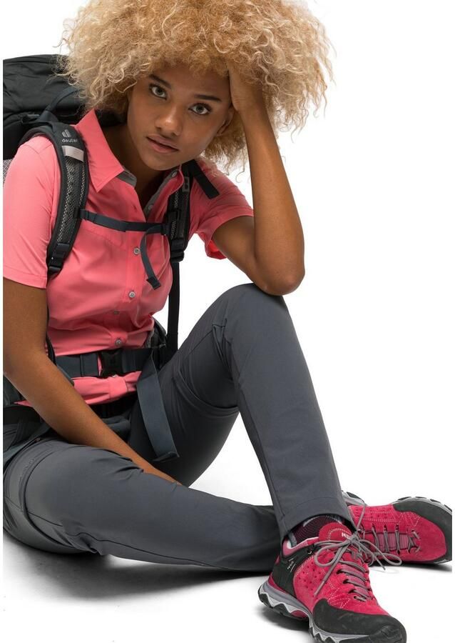 Maier Sports Functionele broek Inara slim zip Dames wandelbroek zipp-off outdoorbroek 4 zakken slim fit - Foto 3