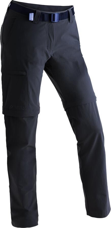 Maier Sports Functionele broek Inara slim zip wandelbroek zipp-off outdoorbroek 4 zakken slim fit