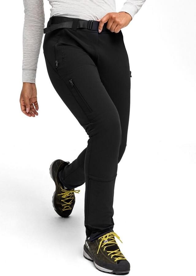 Maier Sports Functionele broek Lana slim wandelbroek ade de outdoorbroek 3 zakken slim fit