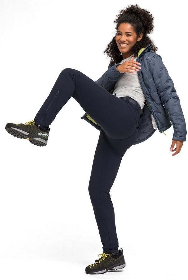 Maier Sports Functionele broek Lana slim Dames wandelbroek ademende outdoorbroek 3 zakken slim fit - Foto 6