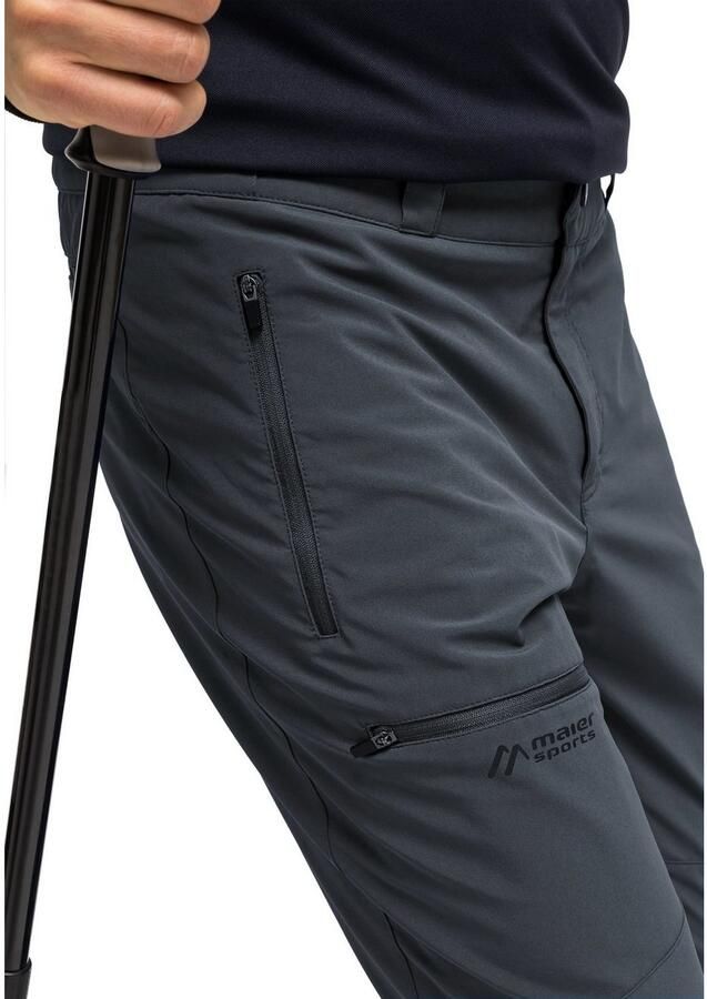 Maier Sports Functionele broek Latit M Heren wandelbroek ademende outdoorbroek 4 zakken regular fit