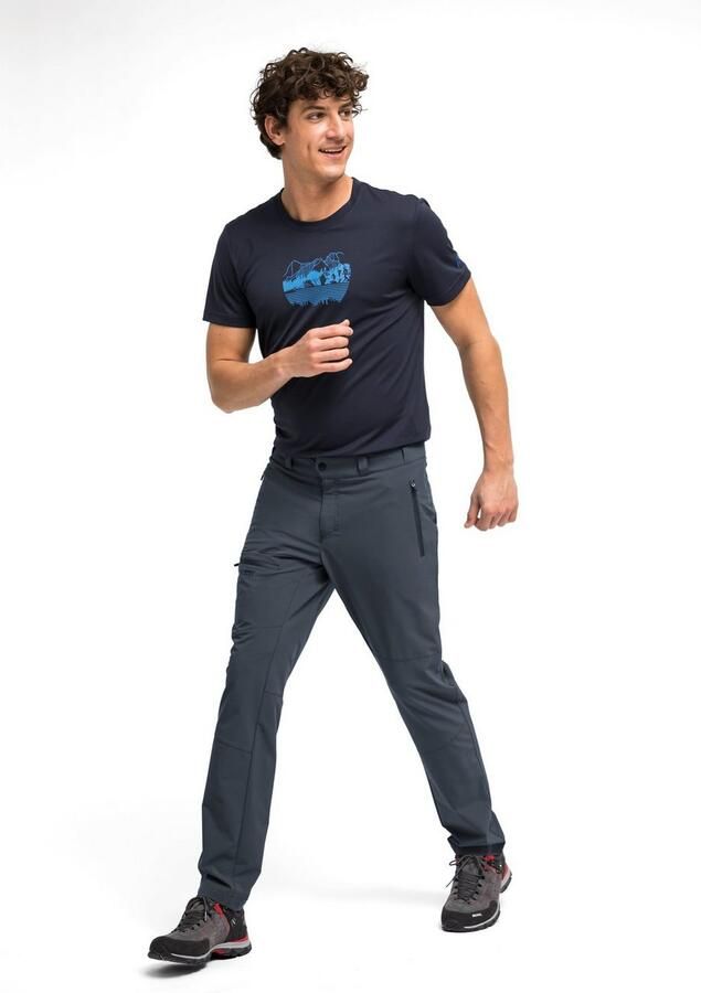 Maier Sports Functionele broek Latit M Heren wandelbroek ademende outdoorbroek 4 zakken regular fit - Foto 2