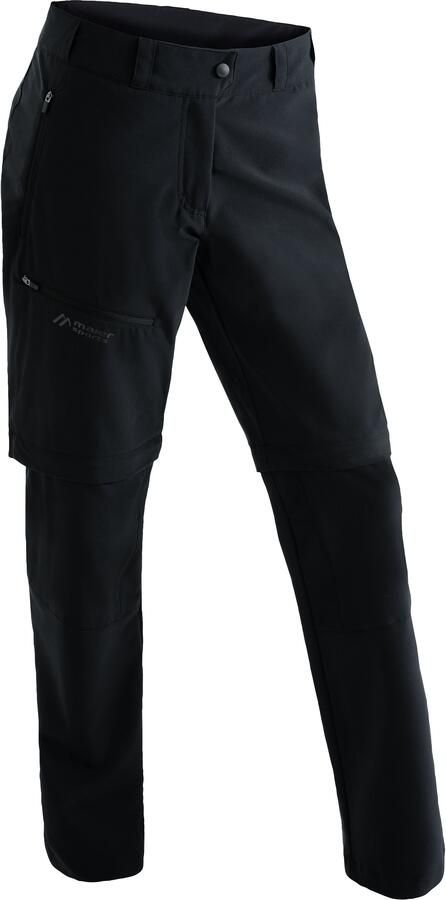 Maier Sports Functionele broek Latit zip W Dames wandelbroek zipp-off outdoorbroek 4 zakken Regular Fit