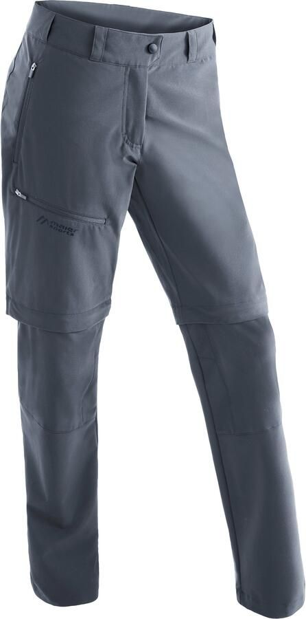 Maier Sports Functionele broek Latit zip W Dames wandelbroek zipp-off outdoorbroek 4 zakken Regular Fit