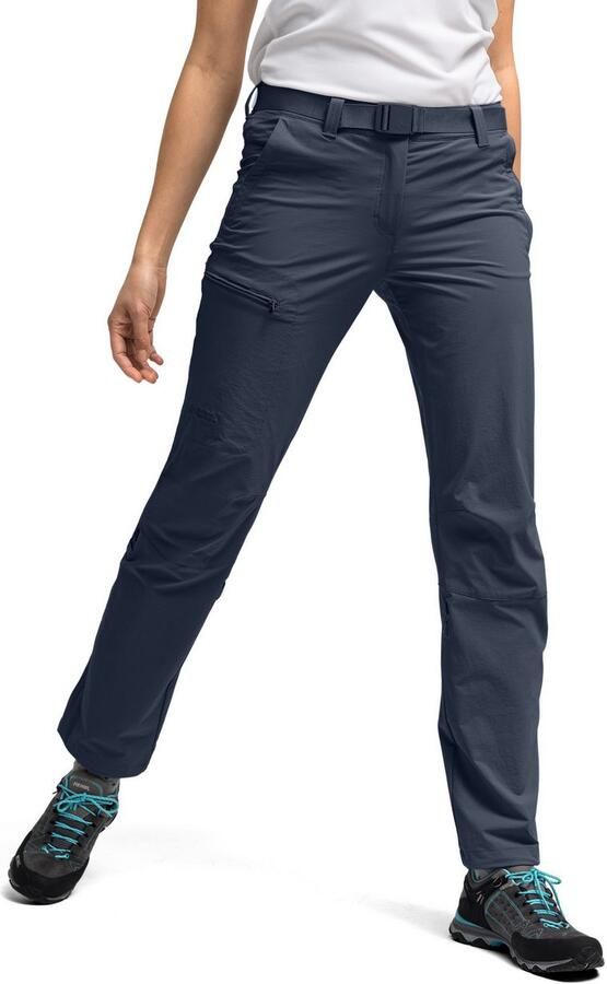 Maier Sports Functionele broek Lulaka Dames wandelbroek ventilerende outdoorbroek met oprolfunctie - Foto 4