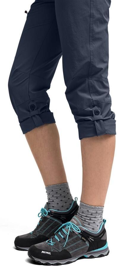 Maier Sports Functionele broek Lulaka Dames wandelbroek ventilerende outdoorbroek met oprolfunctie - Foto 8