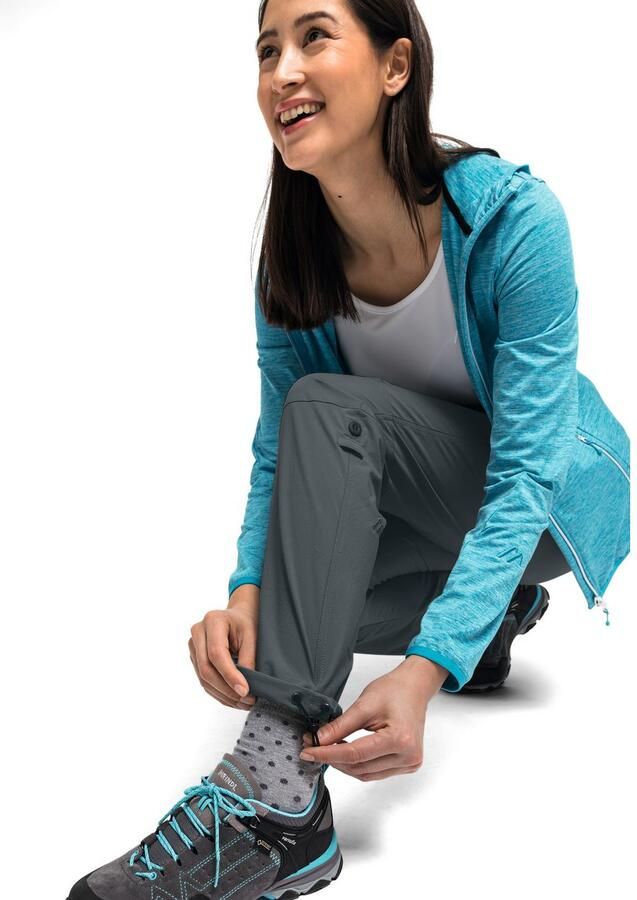 Maier Sports Functionele broek Lulaka Dames wandelbroek ventilerende outdoorbroek met oprolfunctie - Foto 2