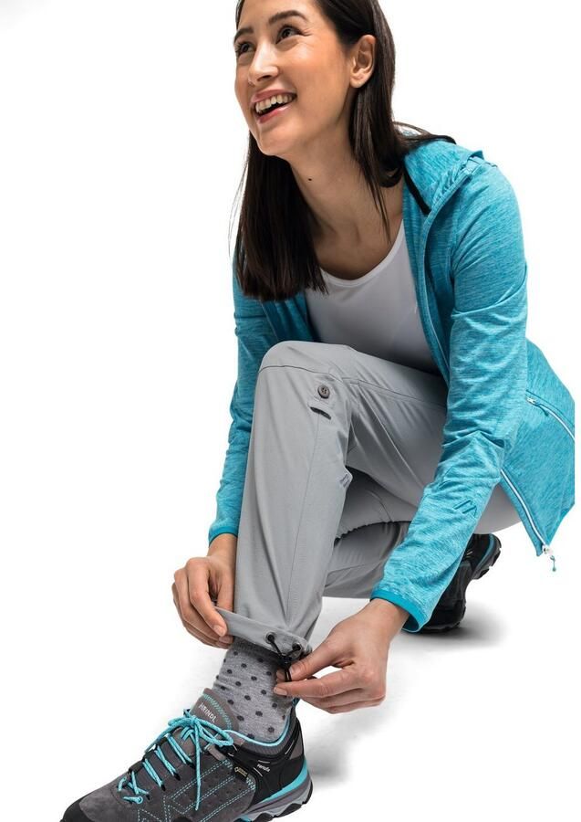 Maier Sports Functionele broek Lulaka Dames wandelbroek ventilerende outdoorbroek met oprolfunctie - Foto 2