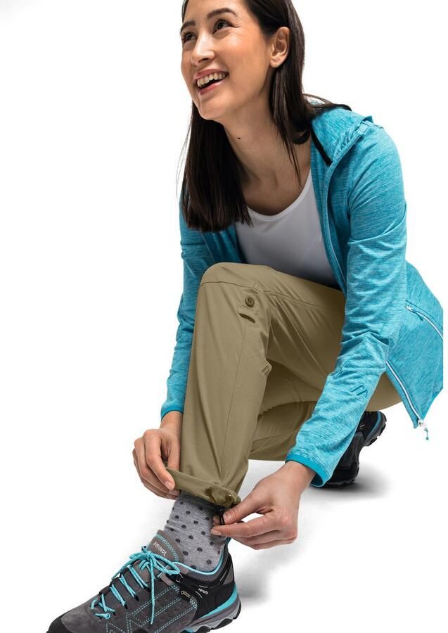 Maier Sports Functionele broek Lulaka Dames wandelbroek ventilerende outdoorbroek met oprolfunctie - Foto 2